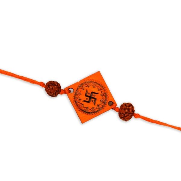 Swastik Bamboo Rakhi