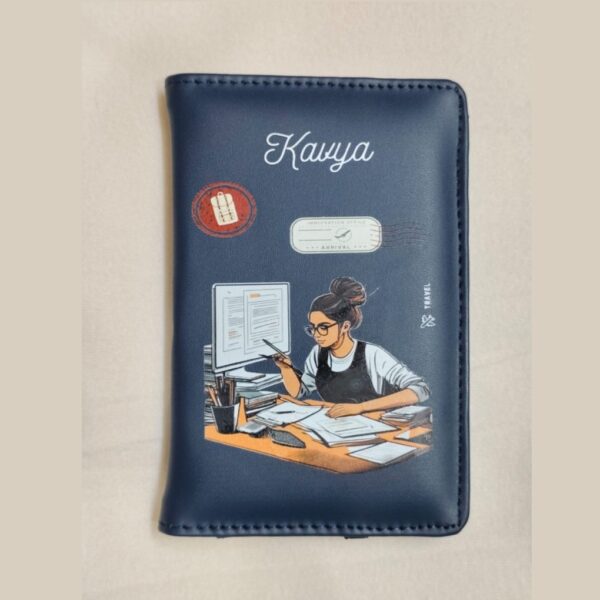 Passport Cover for Men & Women with Photo Print