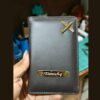 Premium Passport Cover with Metal Pati