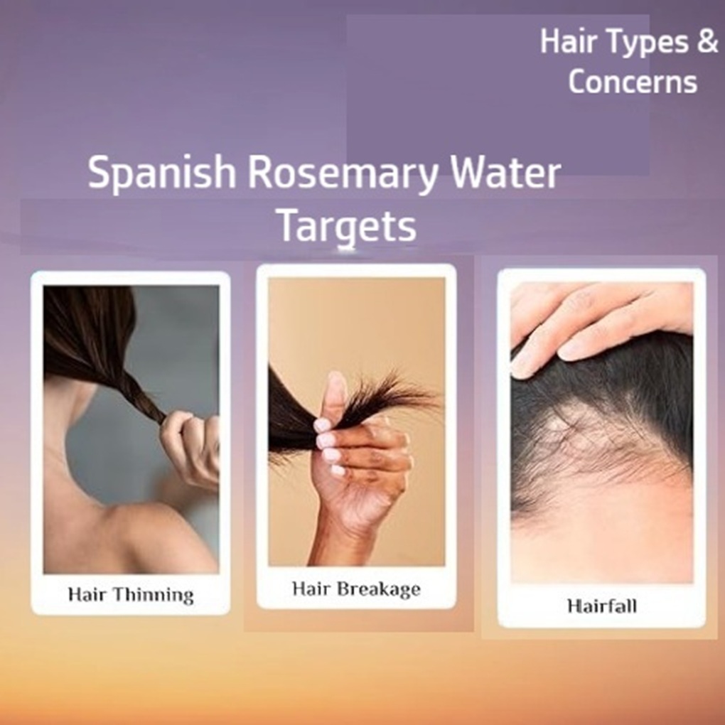 Pigrim Sapnish Rosemary Water - Hair Types & Concerns