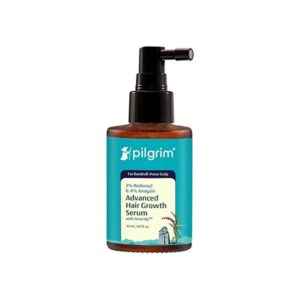 Pilgrim Redensyl & Anagain Advanced Hair Growth Serum for Dandruff Prone Scalp