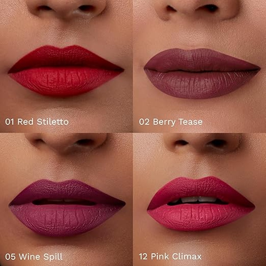 4 Shades of Bold Mistress Lipstick Pack