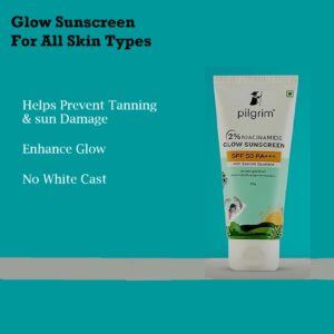 Pilgrim Glow Sunscreen for All Skin Types