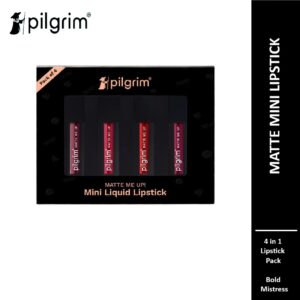 Pilgrim Liquid Lipstick Bold Mistress 4 Units