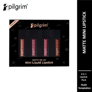 Pilgrim Liquid Lipstick Nude Temptation 4 Units