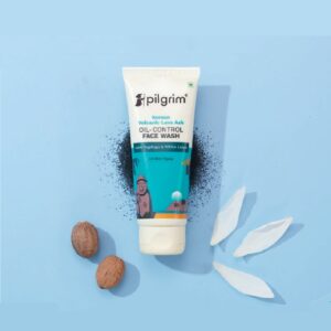 Pilgrim Volcanic Lava Ash Face Wash with Yugdugu & White Lotus - 50 ml