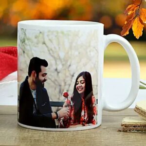 White Mug with Photo Print